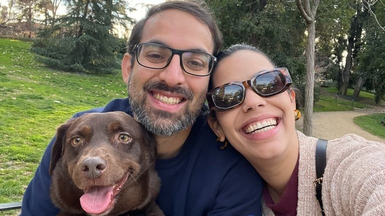 Alejandra, Mauro y Balú